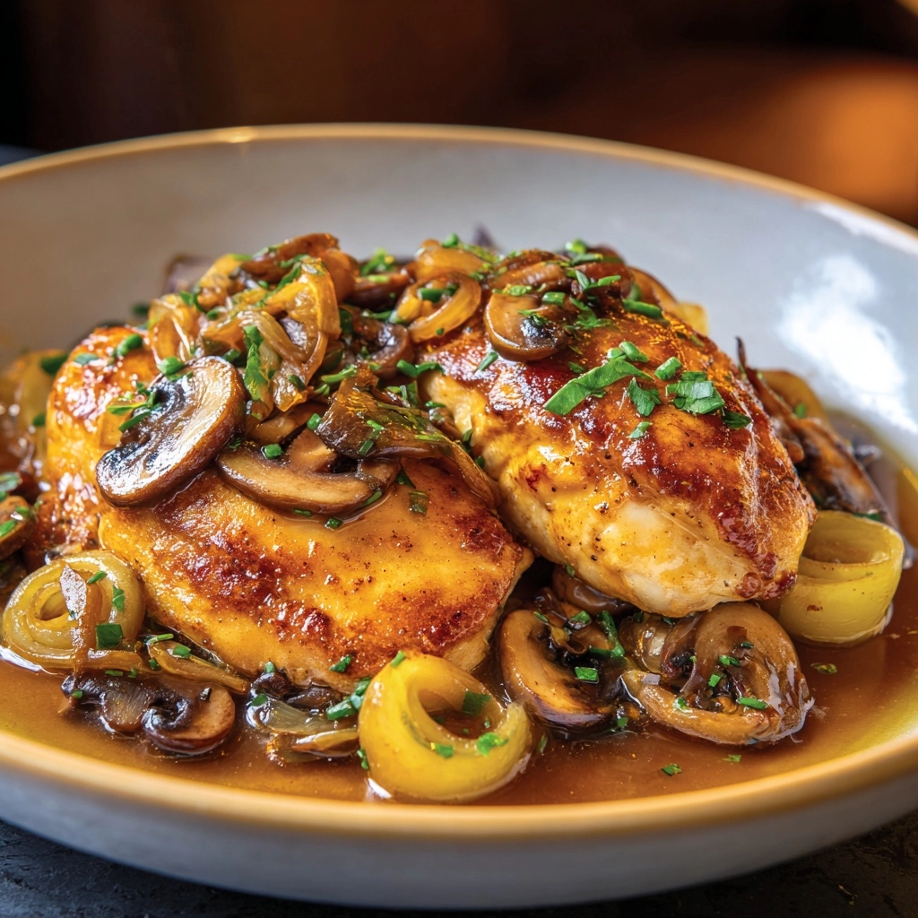Chicken with Mushroom Sauce Recipe - Recipe Image