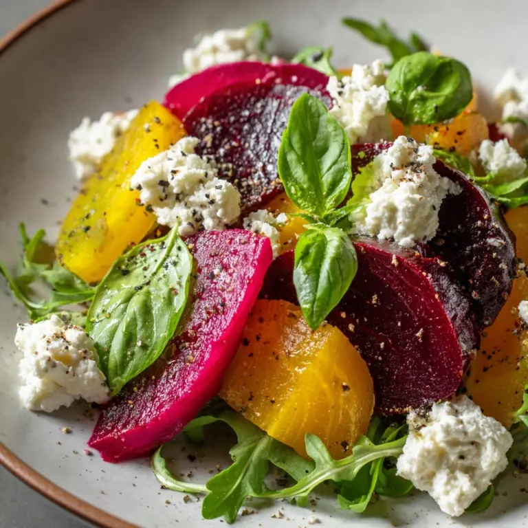 Delicious Beet and Goat Cheese Salad Recipe