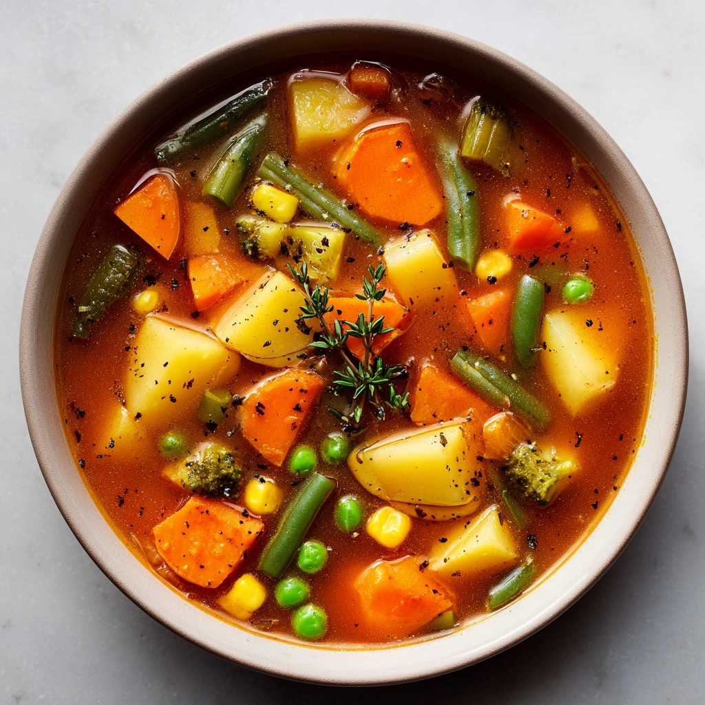 Vegetable Soup Recipe - Recipe Image