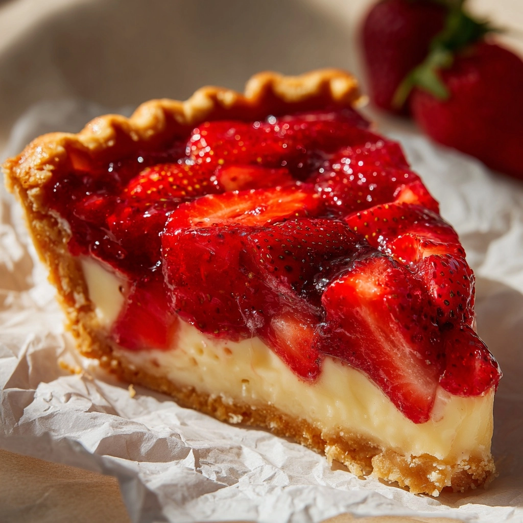 Strawberry Pie Recipe - Recipe Image
