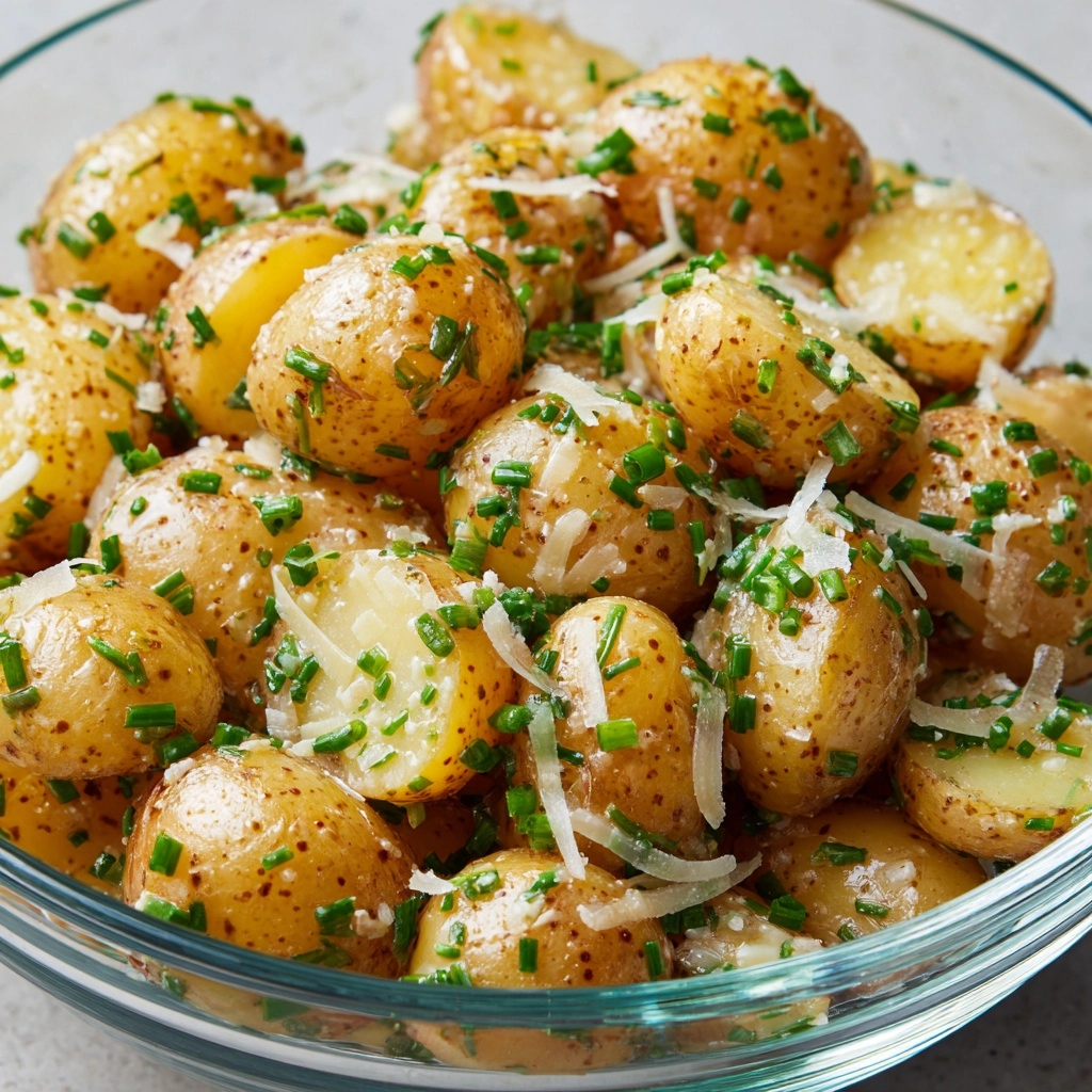 Lemony Chive Potato Salad with Parmesan Recipe - Recipe Image