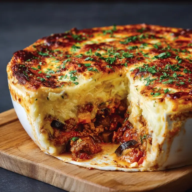 Vegetarian Moussaka Recipe
