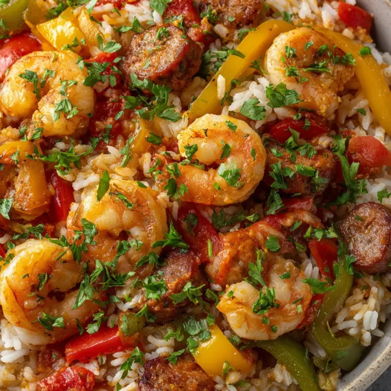 Easy Crockpot Jambalaya Recipe