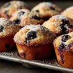 Baked Blueberry Fritter Bites Recipe