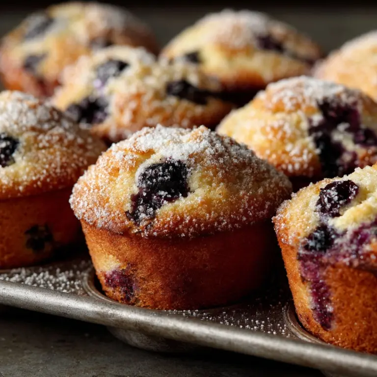 Baked Blueberry Fritter Bites Recipe