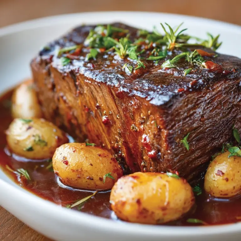 Classic Slow Cooker Pot Roast Recipe