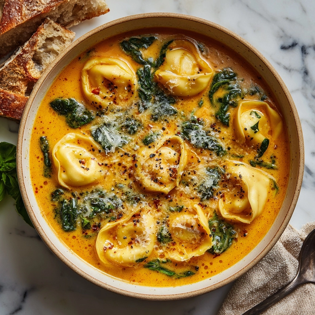 Creamy Tortellini Soup Recipe - Recipe Image