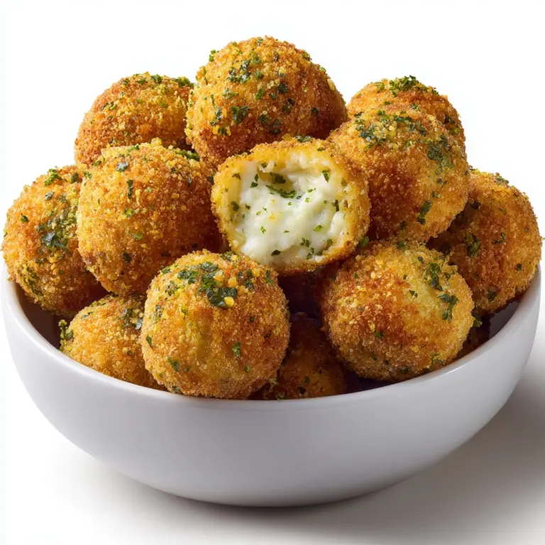 Air Fryer Cheesy Mashed Potato Balls Recipe