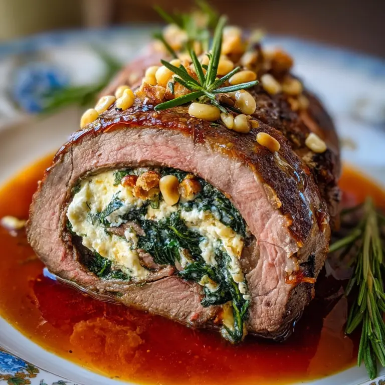 Stuffed Leg of Lamb Recipe