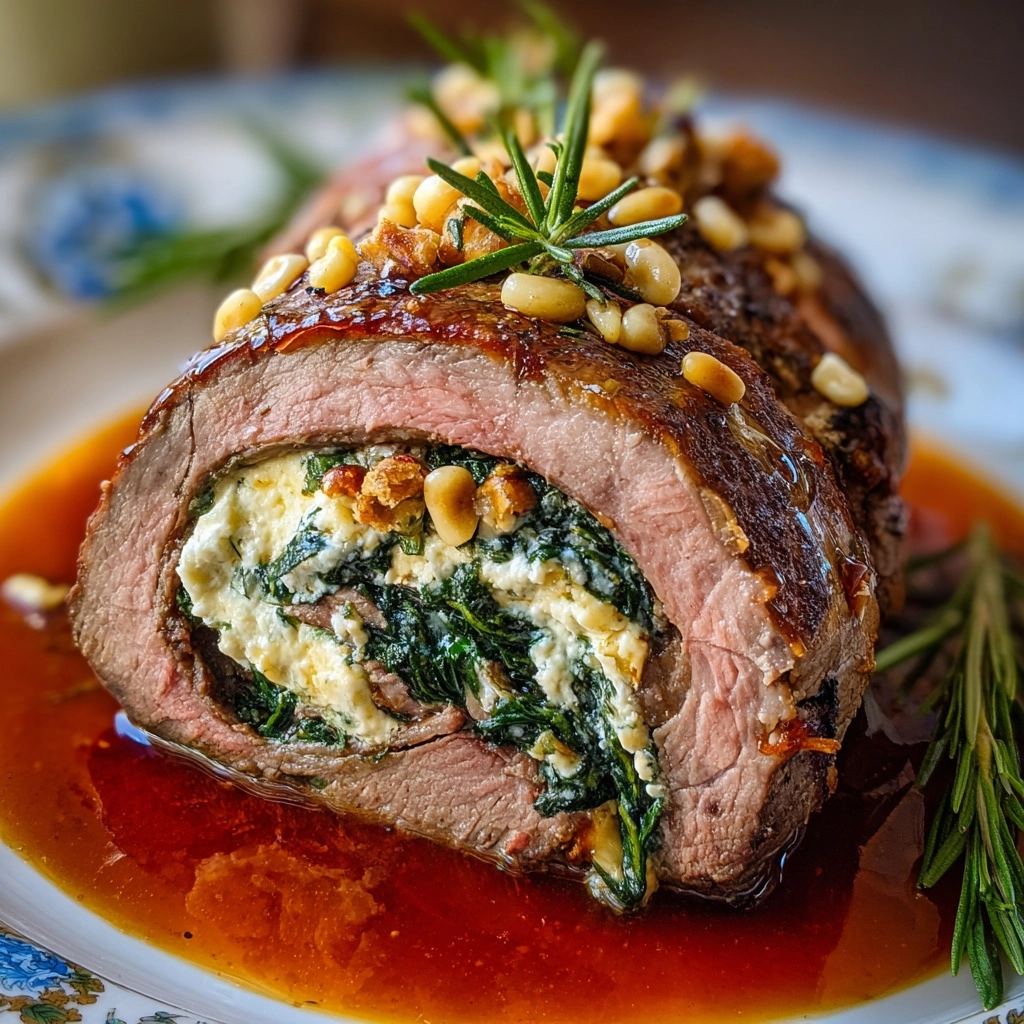 Stuffed Leg of Lamb Recipe - Recipe Image