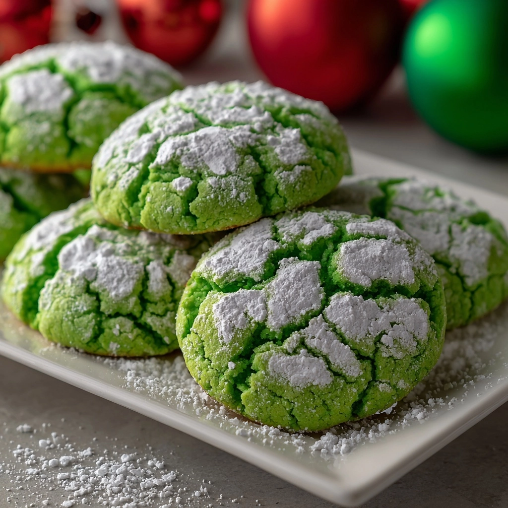 Festive Green Sugar Cookies Recipe - Recipe Image