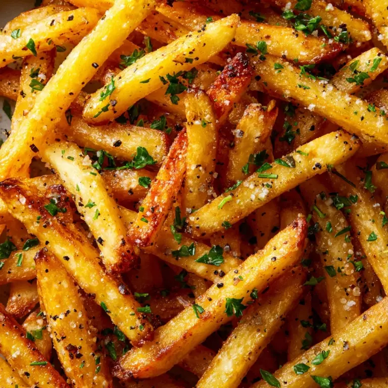 Zesty Shoestring Fries Recipe