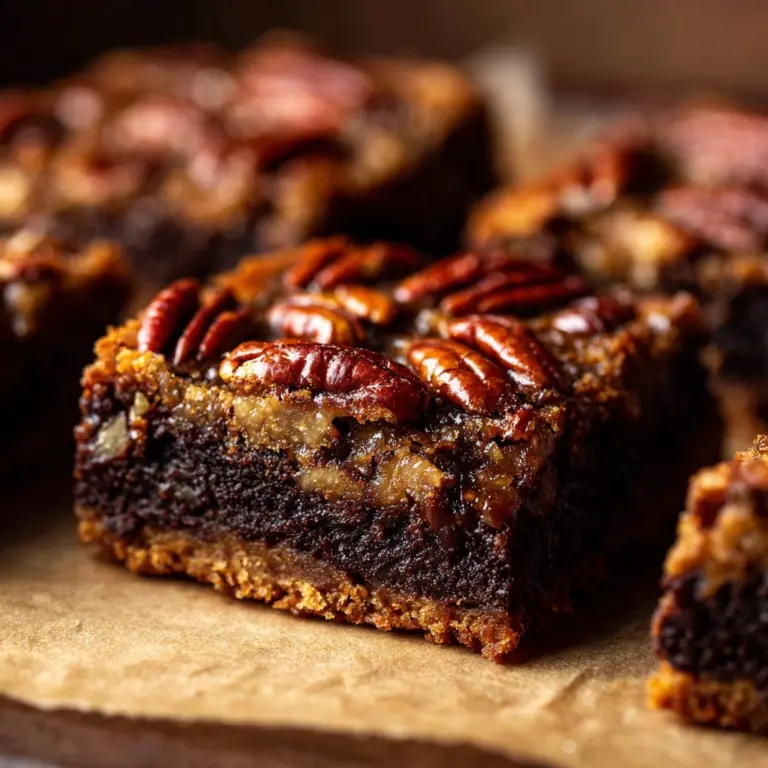 Gooey Pecan Pie Brownies Recipe