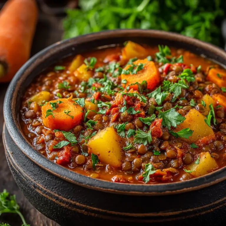 Ethiopian Lentil Stew Recipe