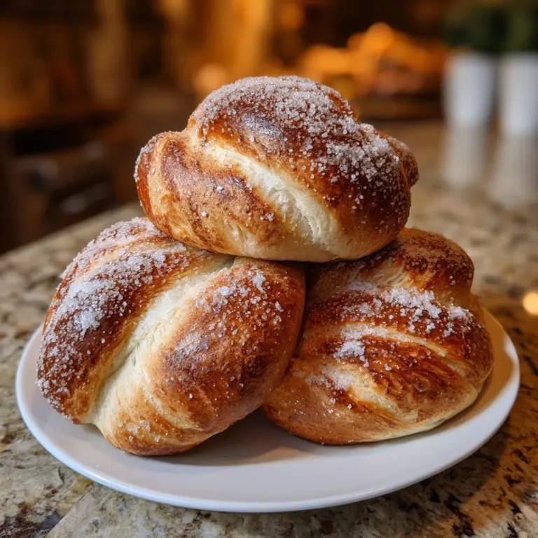 Sourdough Discard Cinnamon Sugar Knots Recipe