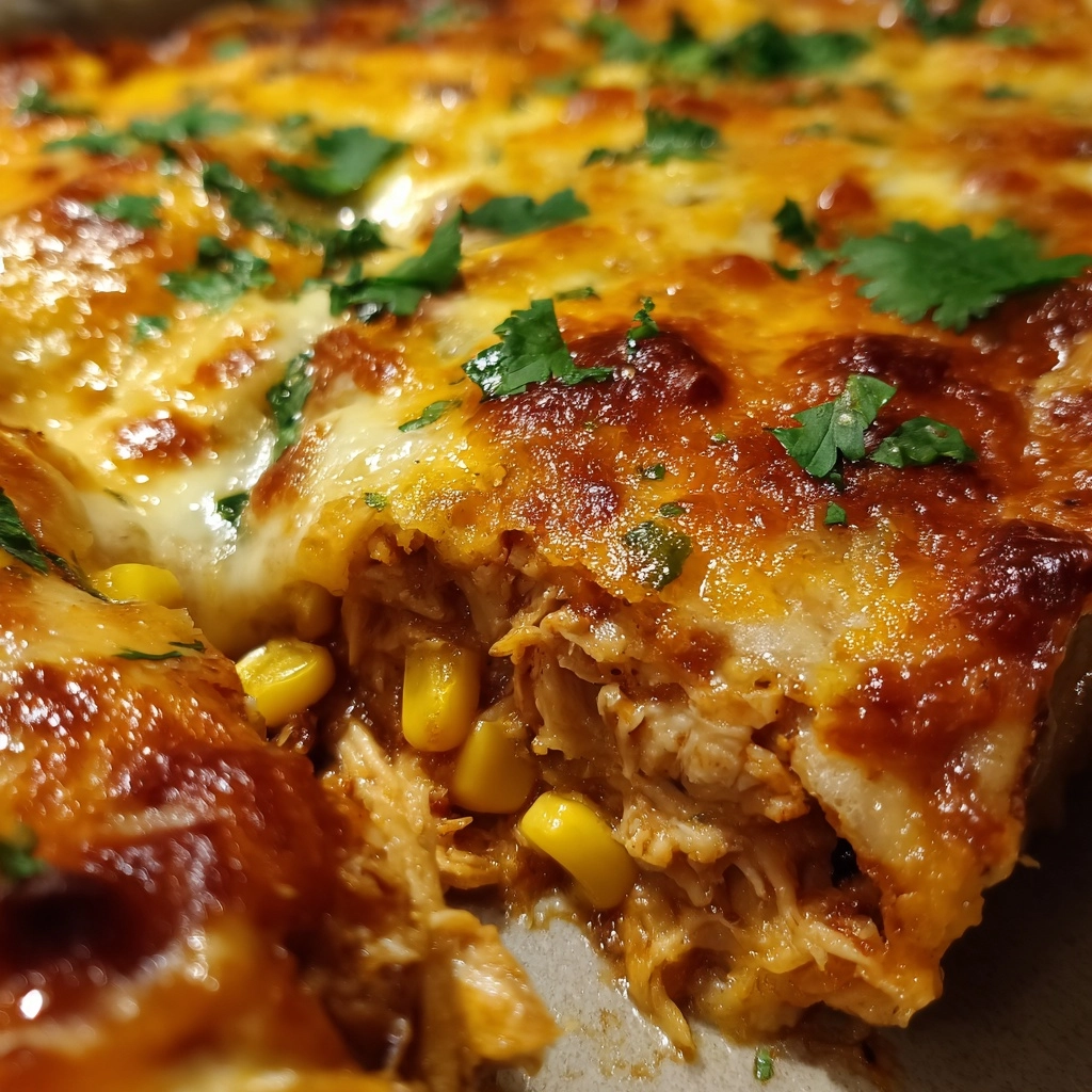 Street Corn Chicken Casserole Recipe - Recipe Image