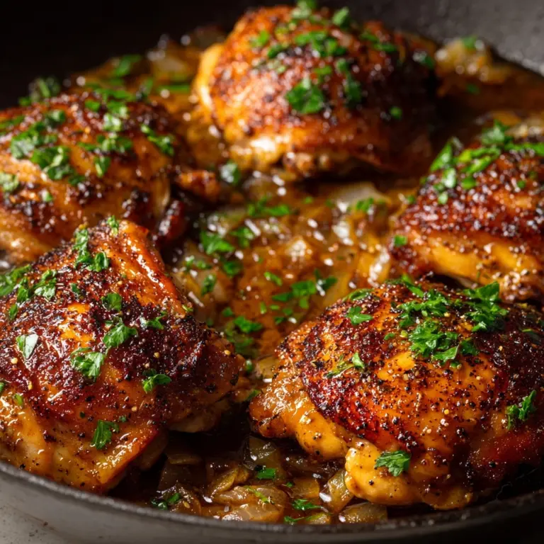 Instant Pot Lemon Butter Chicken Thighs Recipe