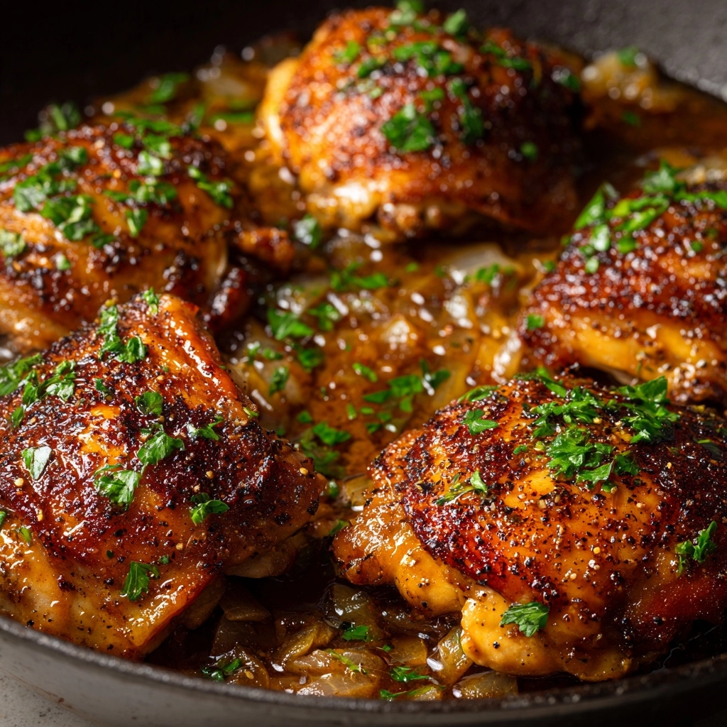 Instant Pot Lemon Butter Chicken Thighs Recipe - Recipe Image