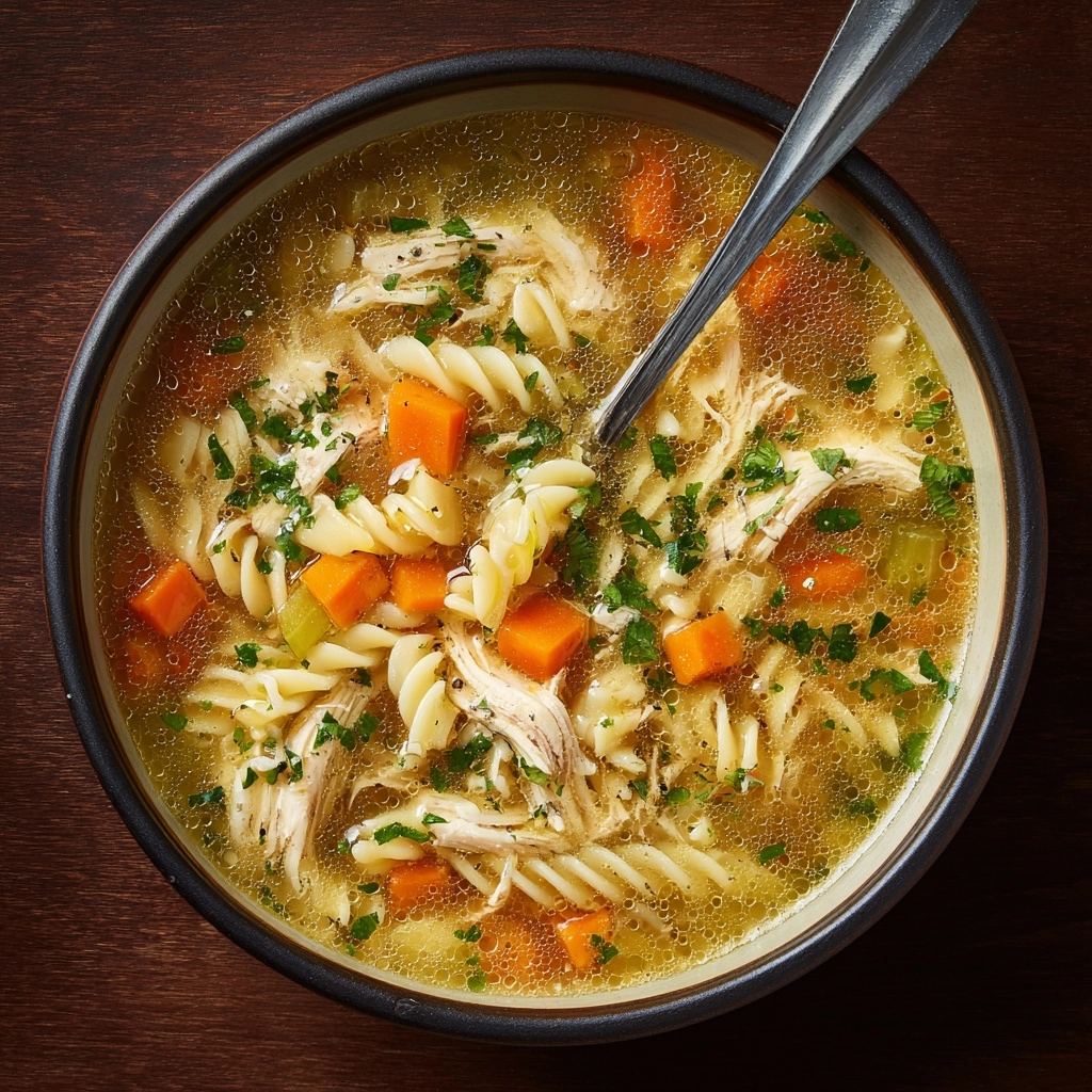 Cozy Chicken Pastina Soup for Cold Days Recipe - Recipe Image