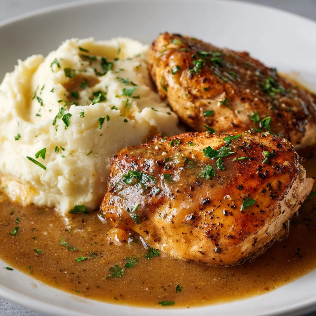 Easy Crock Pot Chicken and Gravy Recipe - Recipe Image
