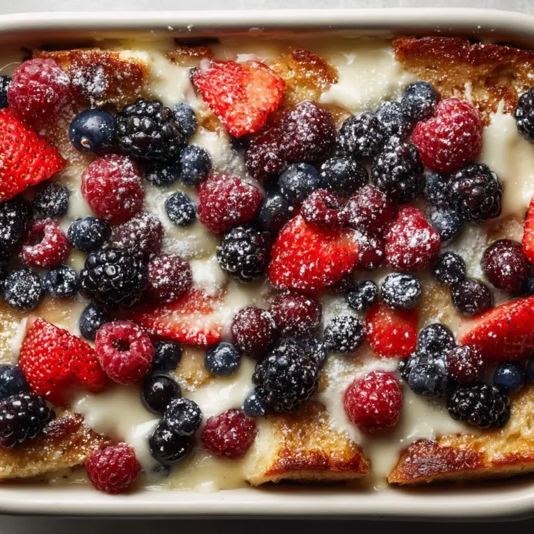 Berry French Toast Casserole Recipe