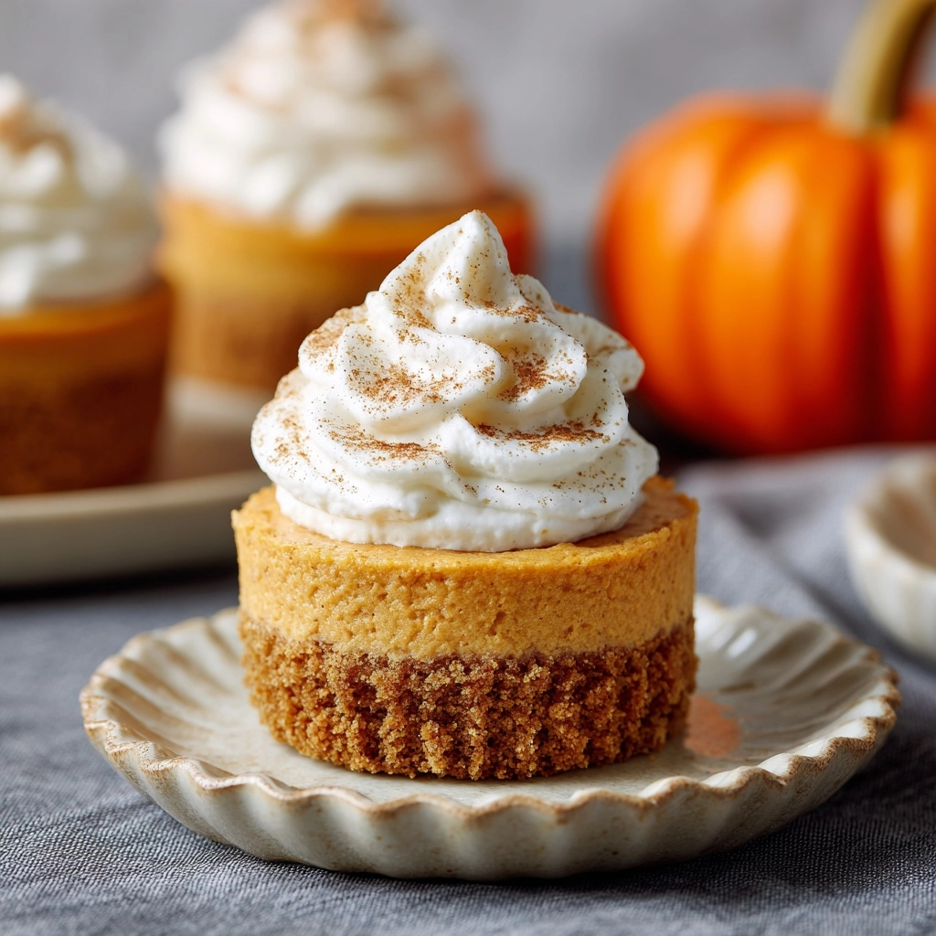 No-Bake Pumpkin Cheesecake Cups Recipe - Recipe Image