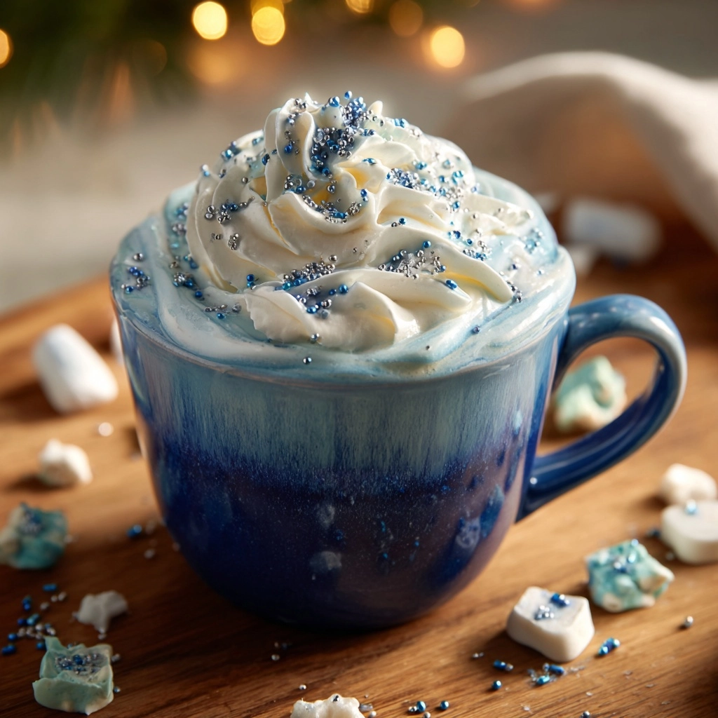 Frostbite Blue Christmas Cocoa Recipe - Recipe Image
