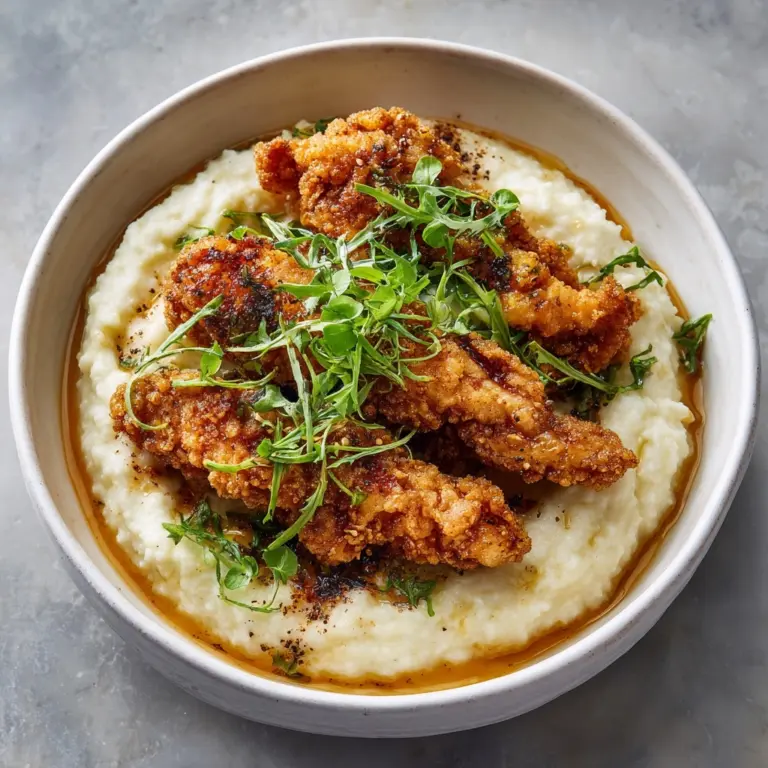 Classic Fried Chicken with Mashed Potatoes Recipe