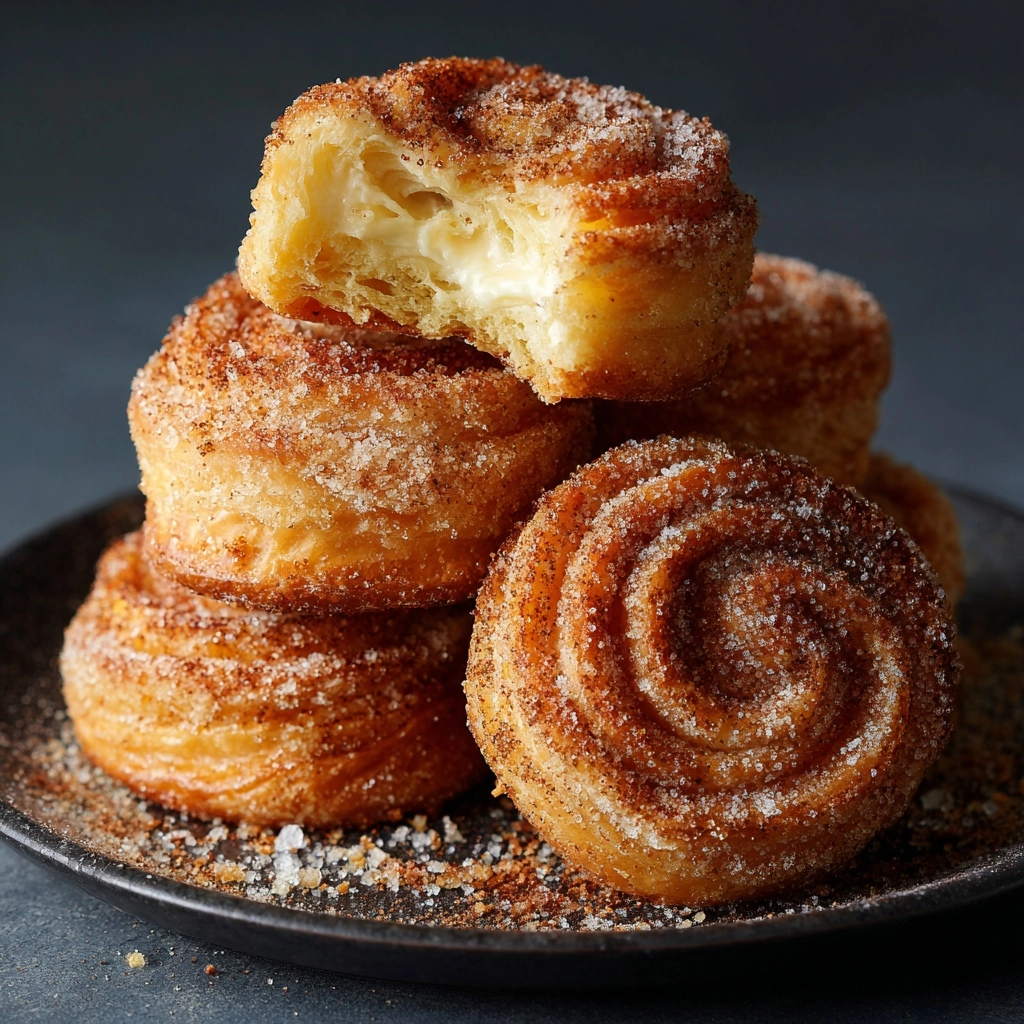 Cinnamon Cream Cheese Pastry Puffs Recipe - Recipe Image