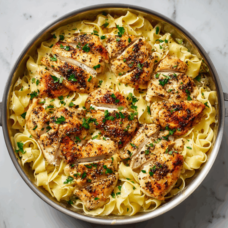 One-Pan Chicken with Buttered Noodles Recipe