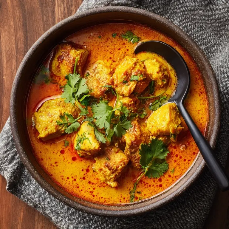African Coconut Chicken Curry Recipe