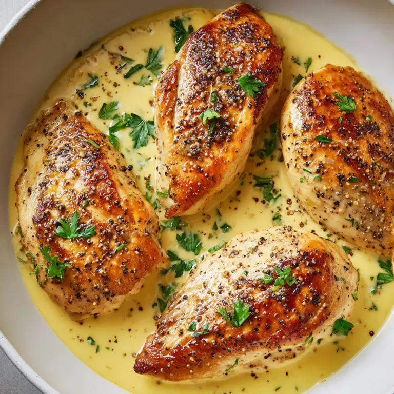 Creamy Honey Mustard Chicken Recipe