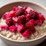 Sweet Maple Rhubarb Oatmeal Recipe