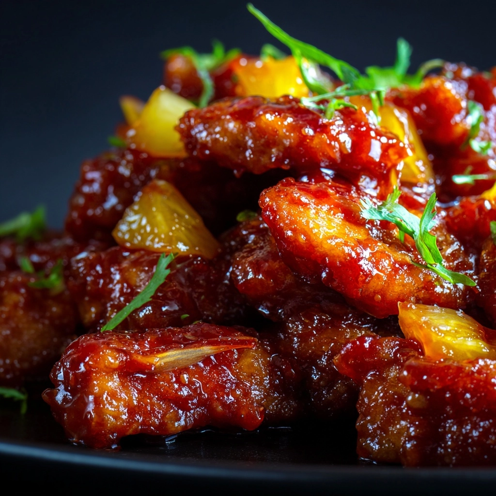 Crockpot Pineapple BBQ Chicken Recipe - Recipe Image