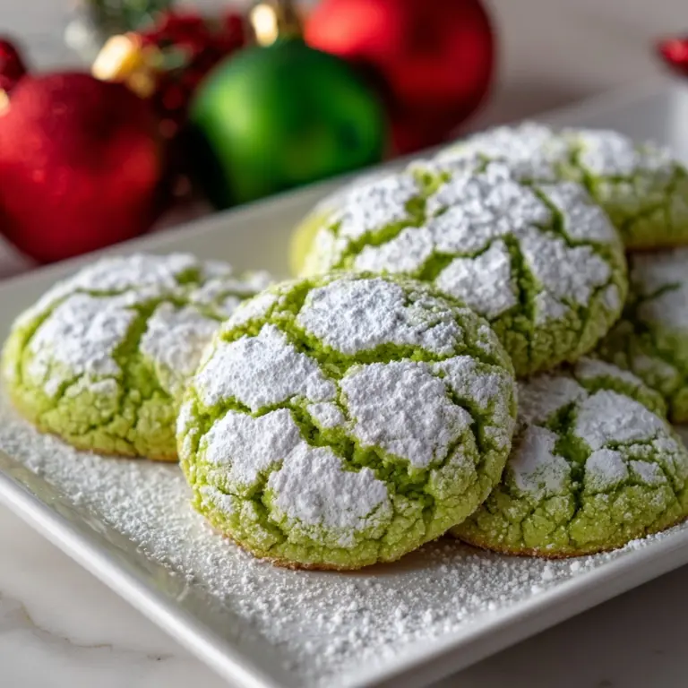 Festive Green Sugar Cookies Recipe