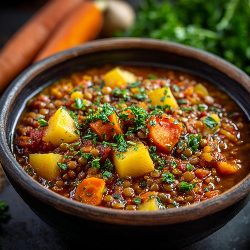 Ethiopian Lentil Stew Recipe - Recipe Image