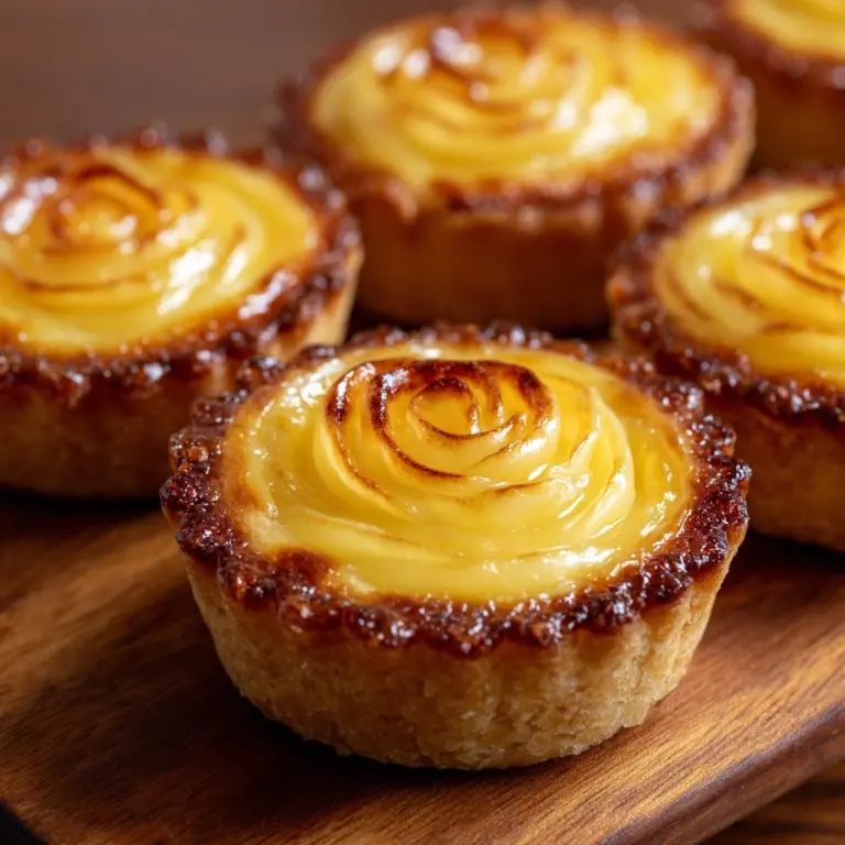 Baby Lemon Impossible Pies Recipe