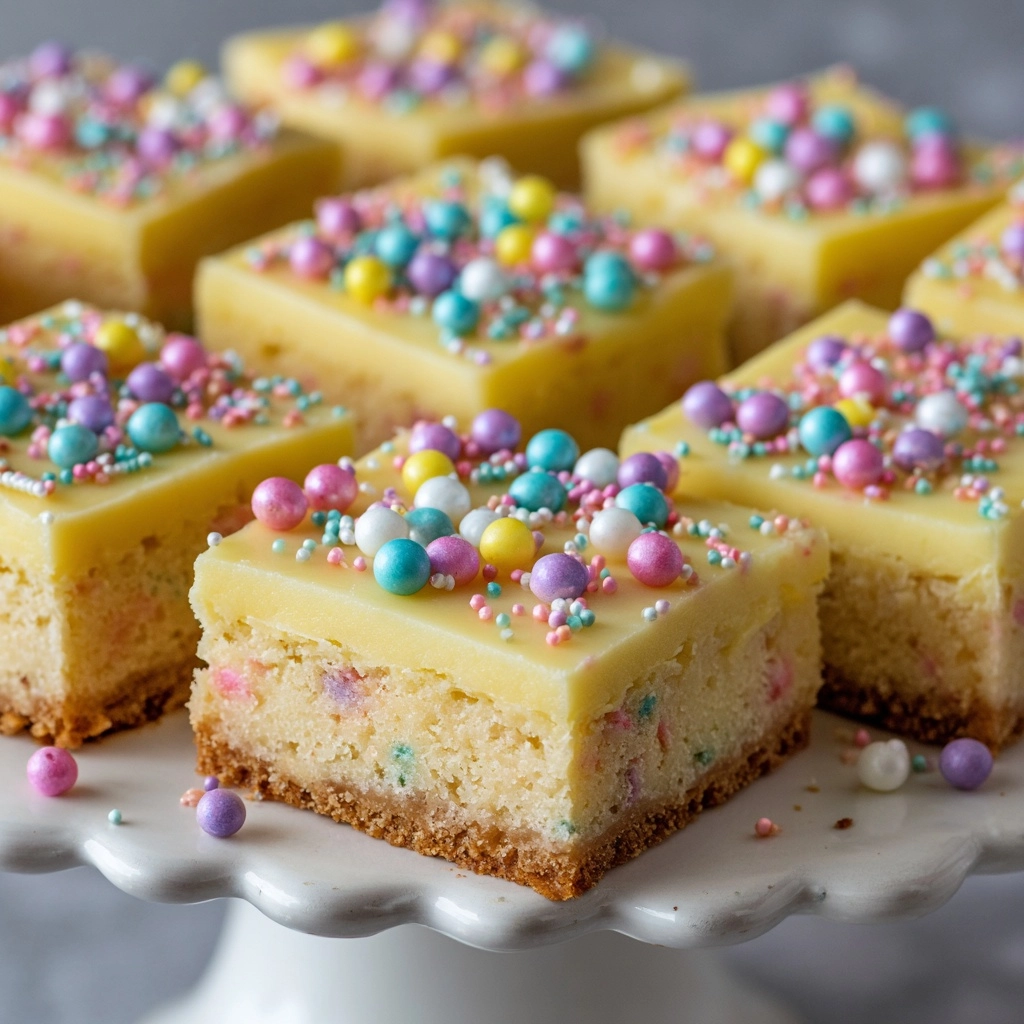 Easter Shortbread Cookie Bites Recipe - Recipe Image