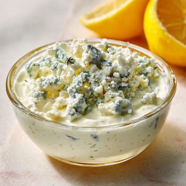 Blue Cheese Sauce Recipe