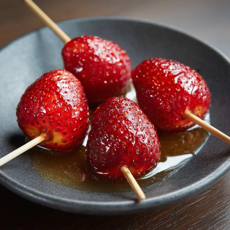 Strawberry Tanghulu Recipe