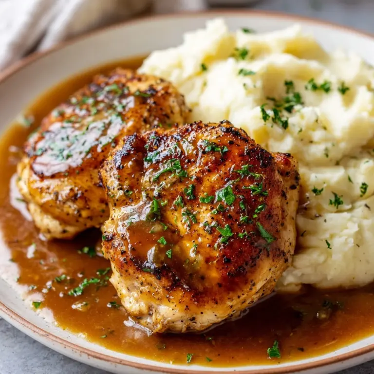Easy Crock Pot Chicken and Gravy Recipe