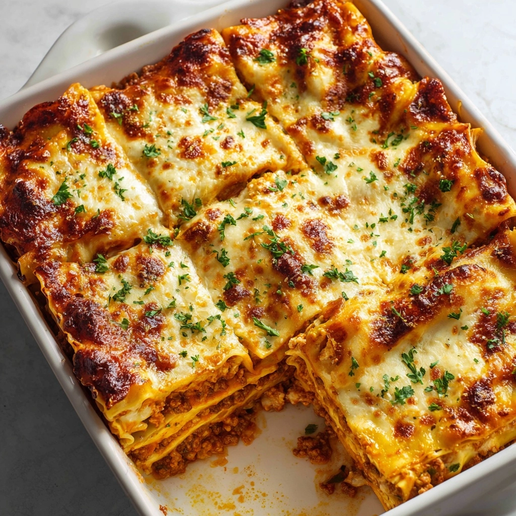 Buffalo Chicken Lasagna Recipe - Recipe Image