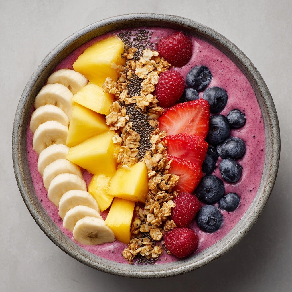 Smoothie Bowl with Granola Recipe - Recipe Image