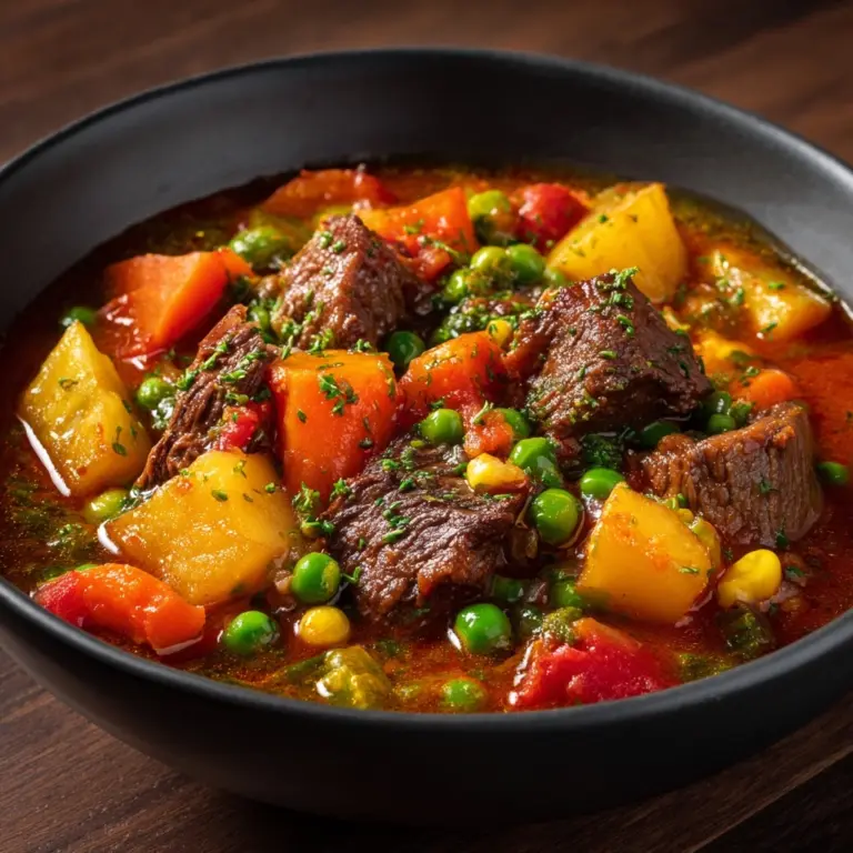 Beef Vegetable Soup Recipe