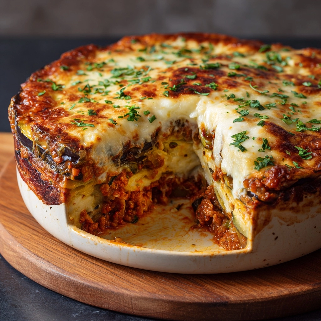 Vegetarian Moussaka Recipe - Recipe Image