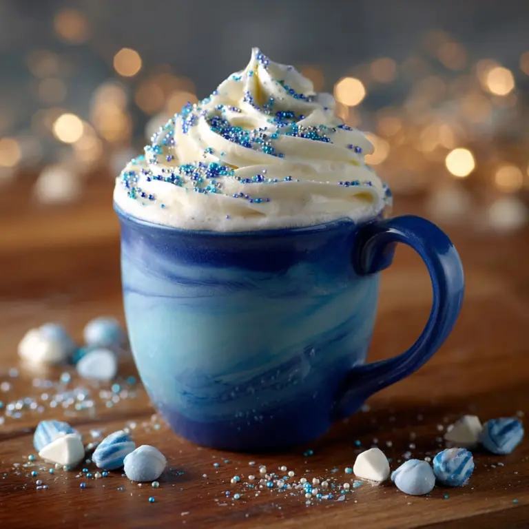 Frostbite Blue Christmas Cocoa Recipe
