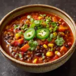 Three-Bean Sweet Potato Chili Recipe