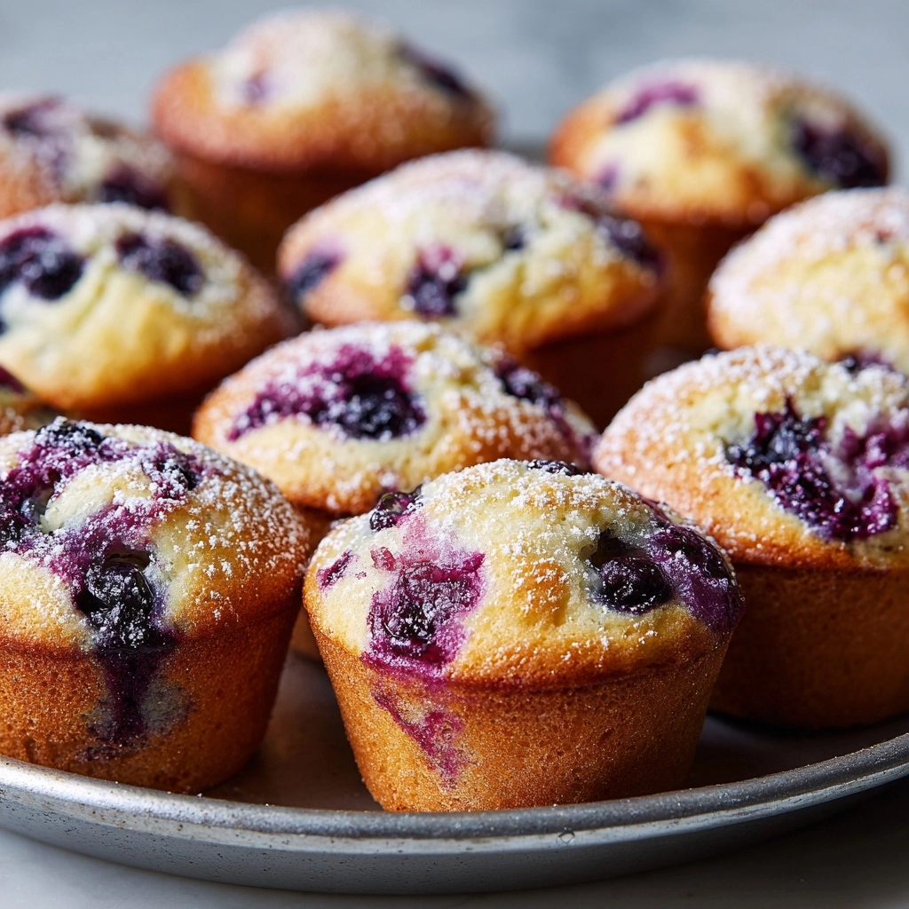 Baked Blueberry Fritter Bites Recipe - Recipe Image