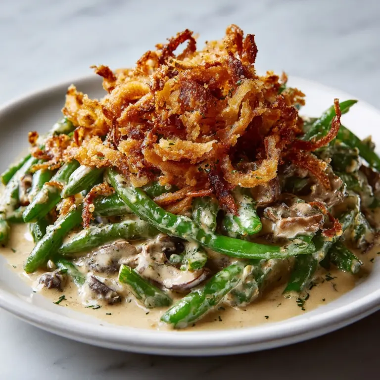 Green Bean Casserole Recipe