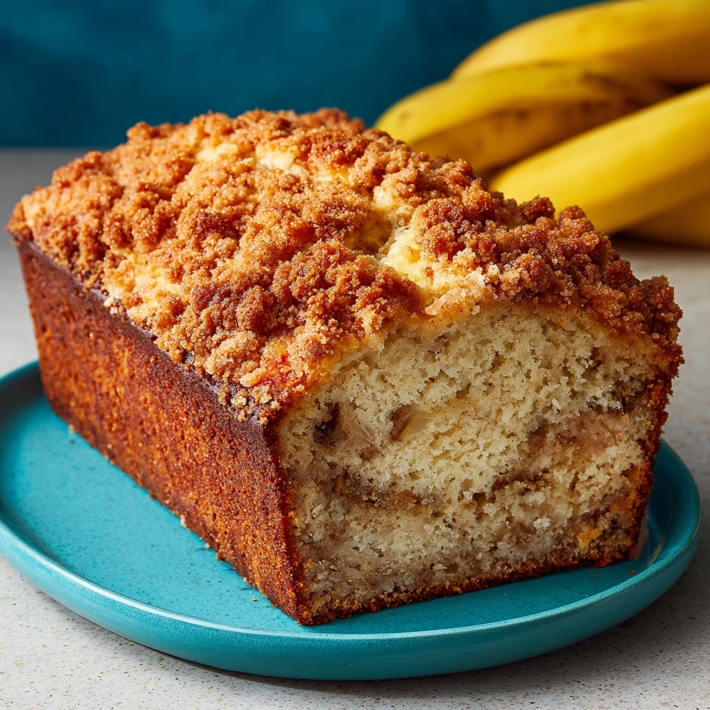 Coffee Cake Banana Bread Recipe - Recipe Image